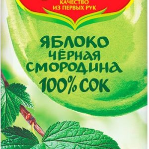 Сок Сады Придонья яблоко черная смородина т/п 1л
