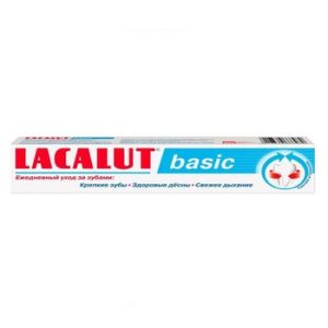 Зубная паста Lacalut basic 75мл