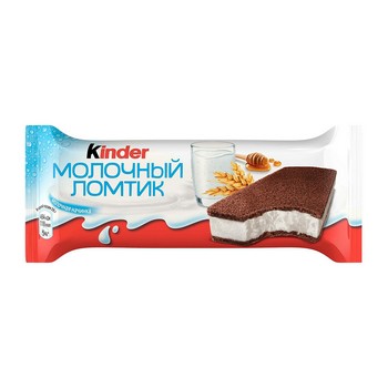 Бисквит Ferrero Kinder Milk-slice с молочным наполнителем Т20 28г без змж