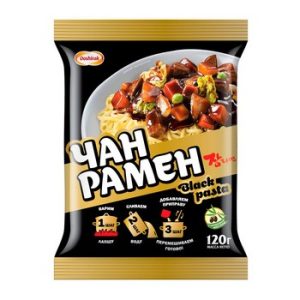Лапша Доширак Чан Рамен Black Pasta 120г