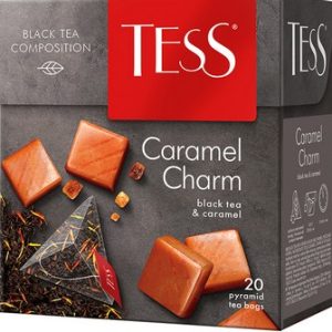 Чай Tess Caramel charm черный 20*1.8г