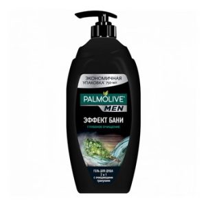 Гель д/душа Palmolive Men Эф.Бани глубокое очищение 750мл