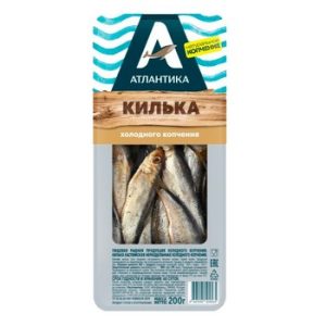 Килька Атлантика неразд х/к 200г